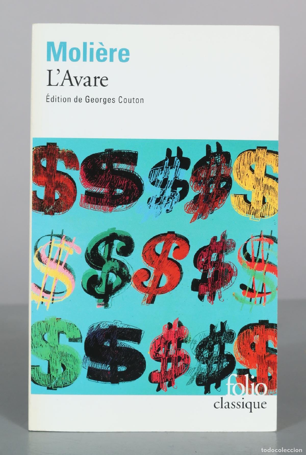 Libros de segunda mano: L'Avare Moli&egrave;re . de Georges Couton - Folio