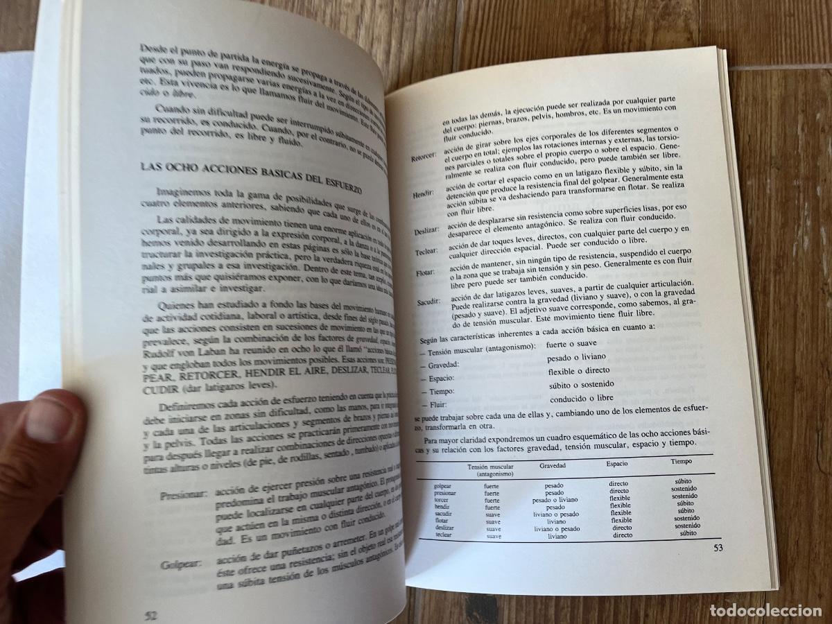 Libros de segunda mano: Expresi&oacute;n corporal. Marta Schinca. Bases para una programacion te&oacute;rico- pr&aacute;ctica. - Foto 9
