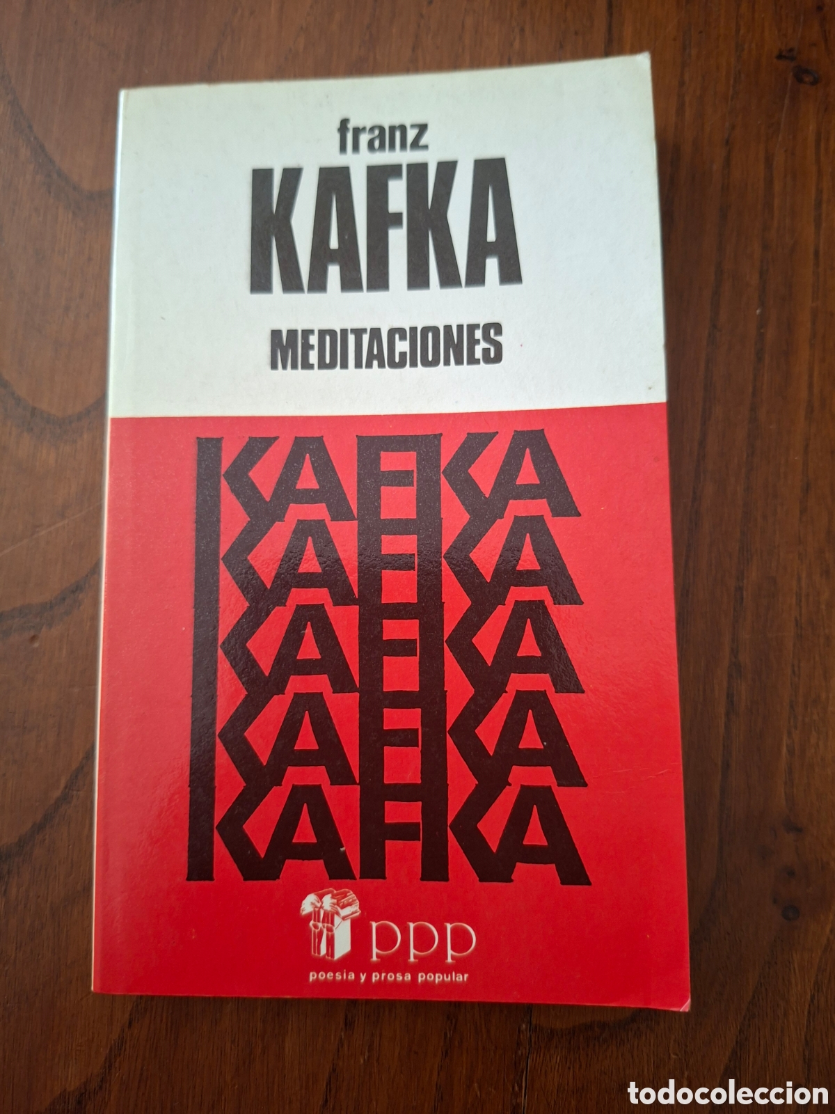 Libros de segunda mano: Meditaciones / Franz Kafka / Ediciones Busma en Madrid 1984 3&ordf; Edici&oacute;n