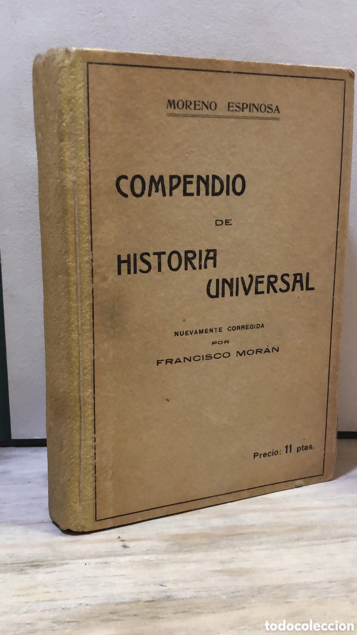 Livros em segunda m&atilde;o: Compendio de historia universal - Moreno Espinosa