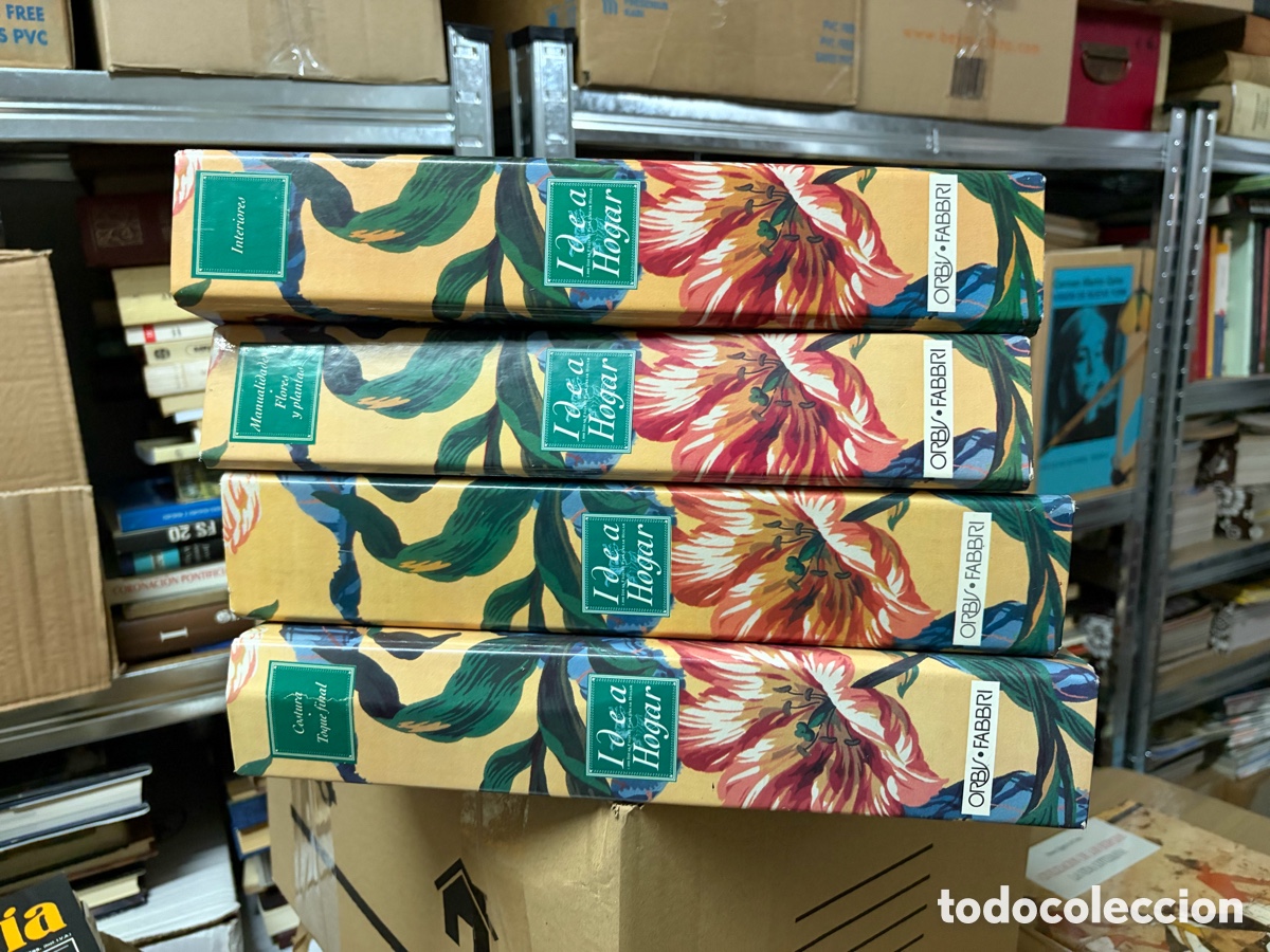 Libros de segunda mano: Idea hogar Orbis fabri 4 archivadores con fichas