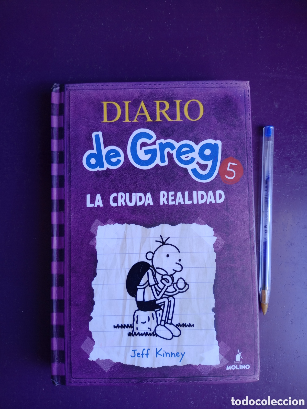 Libros de segunda mano: DIARIO DE GREG 5 - LA CRUDA REALIDAD - JEFF KINNEY - ED MOLINO 6&ordf; ED 2011 - SIN APENAS USO