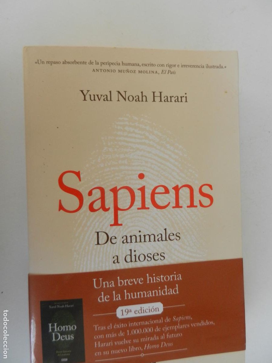 Libros de segunda mano: SAPIENS, DE ANIMALES A DIOSES - YUVAL NOAH HARARI - PENGUIN RANDOM HOUSE 2015.