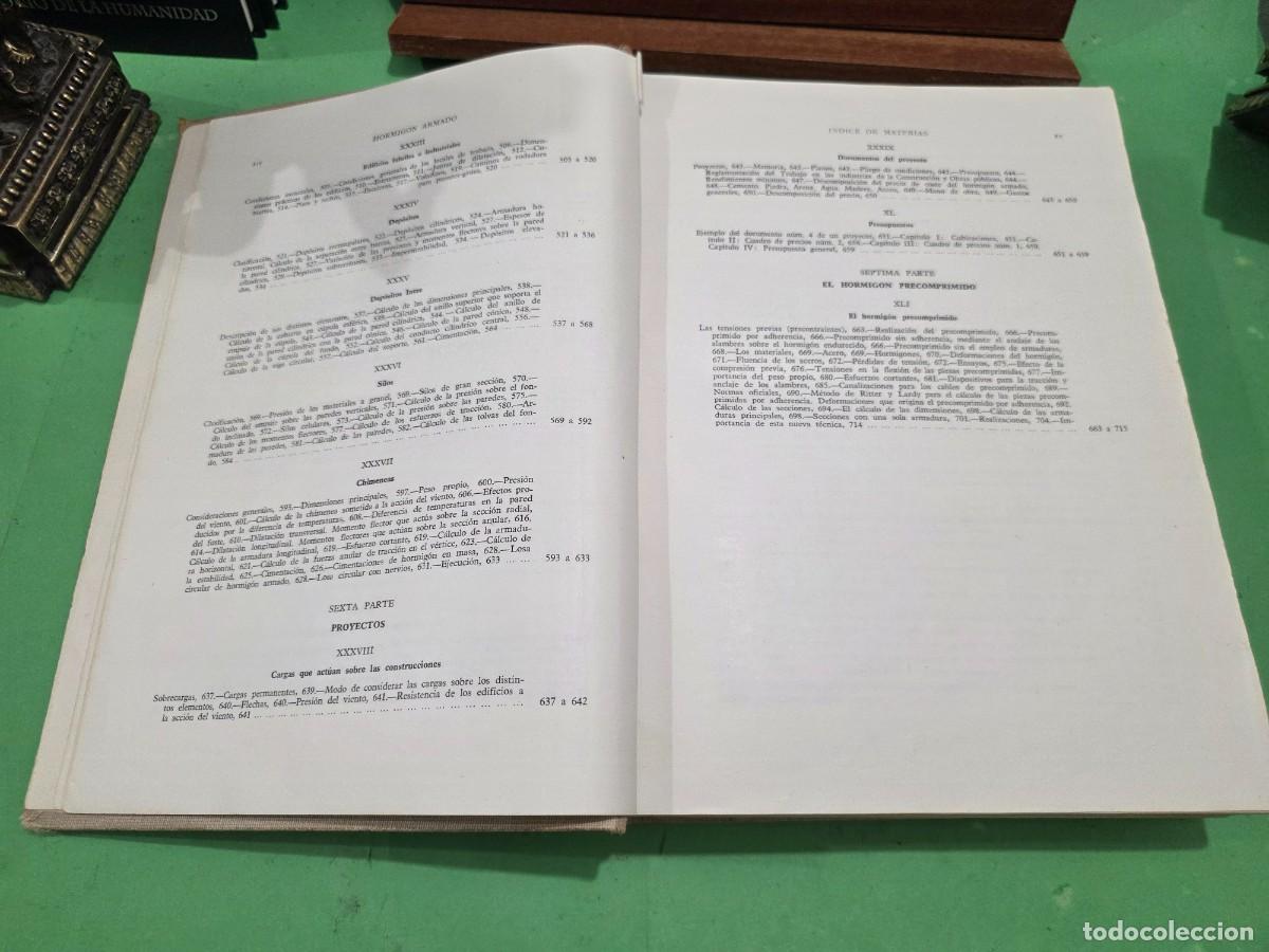 Libros de segunda mano: F. MORAL...&rdquo;&rdquo;HORMIG&Oacute;N ARMADO&rdquo;&rdquo;...EDITORIAL DOSSAT...MADRID...1962... - Foto 16