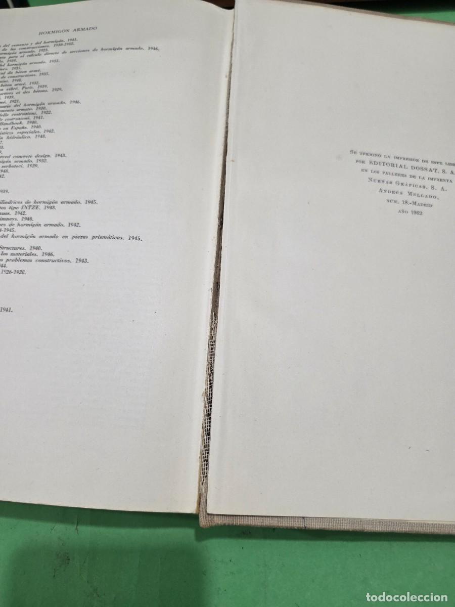 Libros de segunda mano: F. MORAL...&rdquo;&rdquo;HORMIG&Oacute;N ARMADO&rdquo;&rdquo;...EDITORIAL DOSSAT...MADRID...1962... - Foto 21