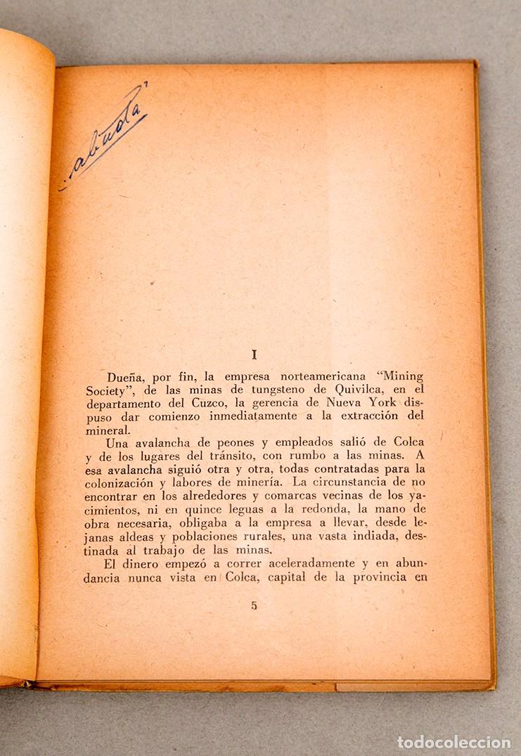 Libros de segunda mano: Cesar Vallejo - El Tungsteno - 1959 - Lima - Foto 5