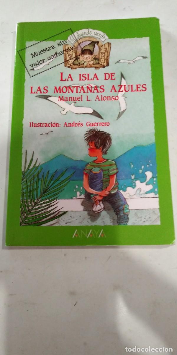 Libros de segunda mano: La isla de las monta&ntilde;as azules Manuel L. Alonso