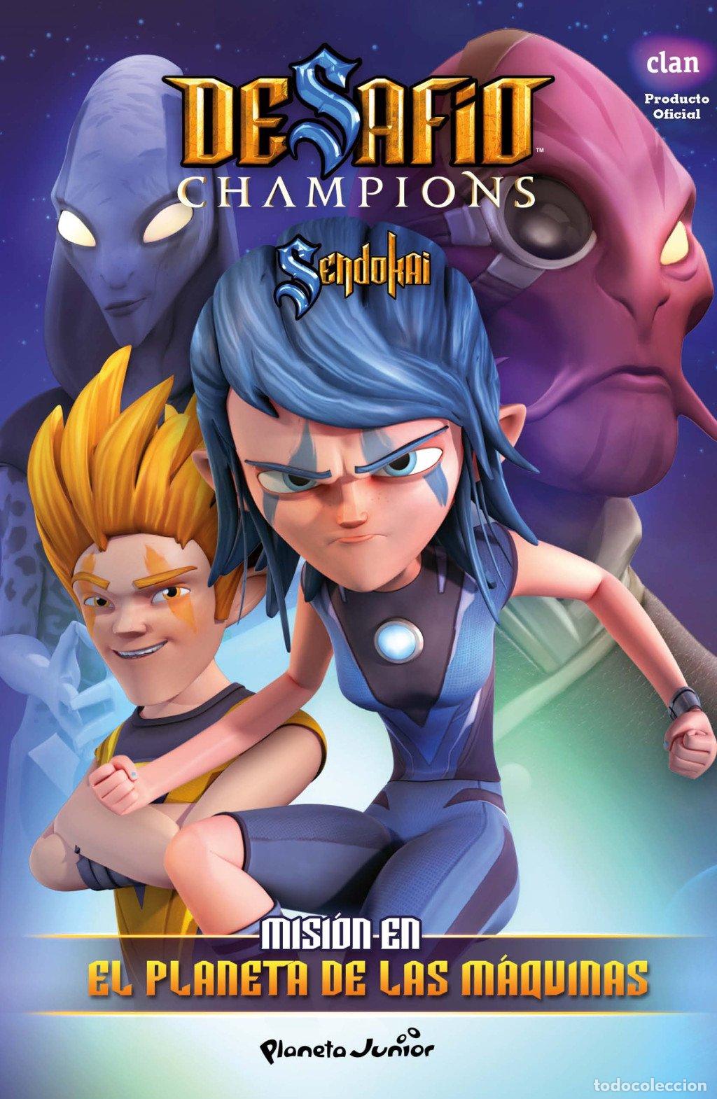 Libri di seconda mano: Desaf&iacute;o Champions Sendokai: Misi&oacute;n en el Planeta de las M&aacute;quinas - Narrativa 3 - Planeta Junior - 3