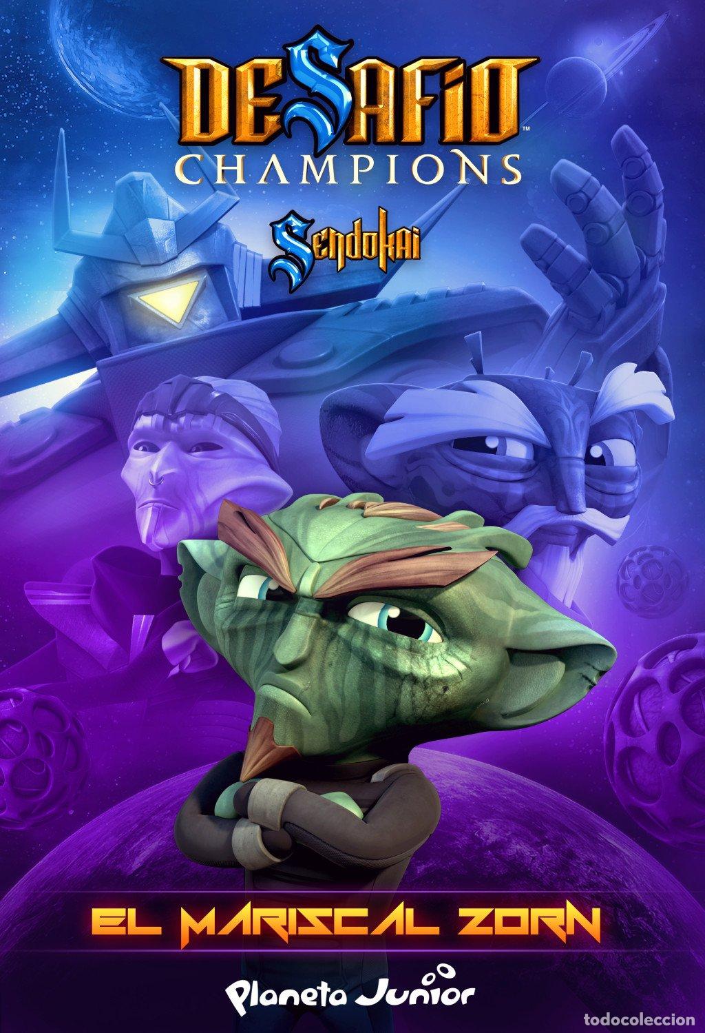 Libros de segunda mano: Desaf&iacute;o Champions Sendokai. el Mariscal Zorn - Sendokai - Planeta Junior - N&ordm; 2