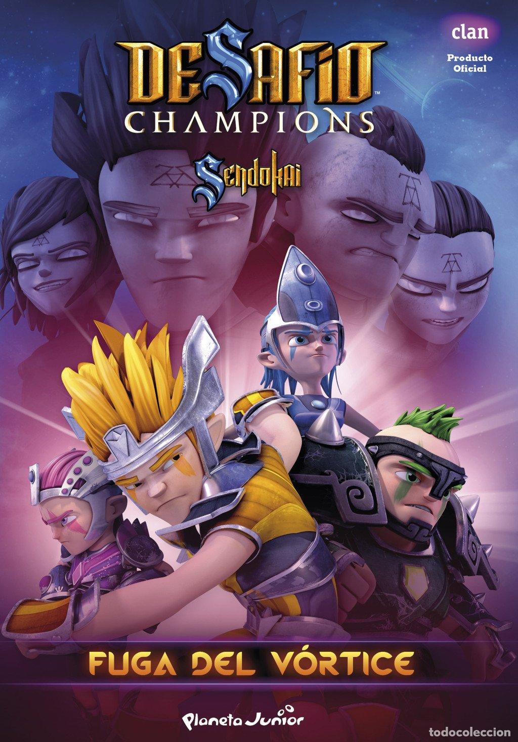 Libros de segunda mano: Desaf&iacute;o Champions Sendokai: Fuga del V&oacute;rtice: Narrativa 4 - Sendokai - Planeta Junior - N&ordm; 4