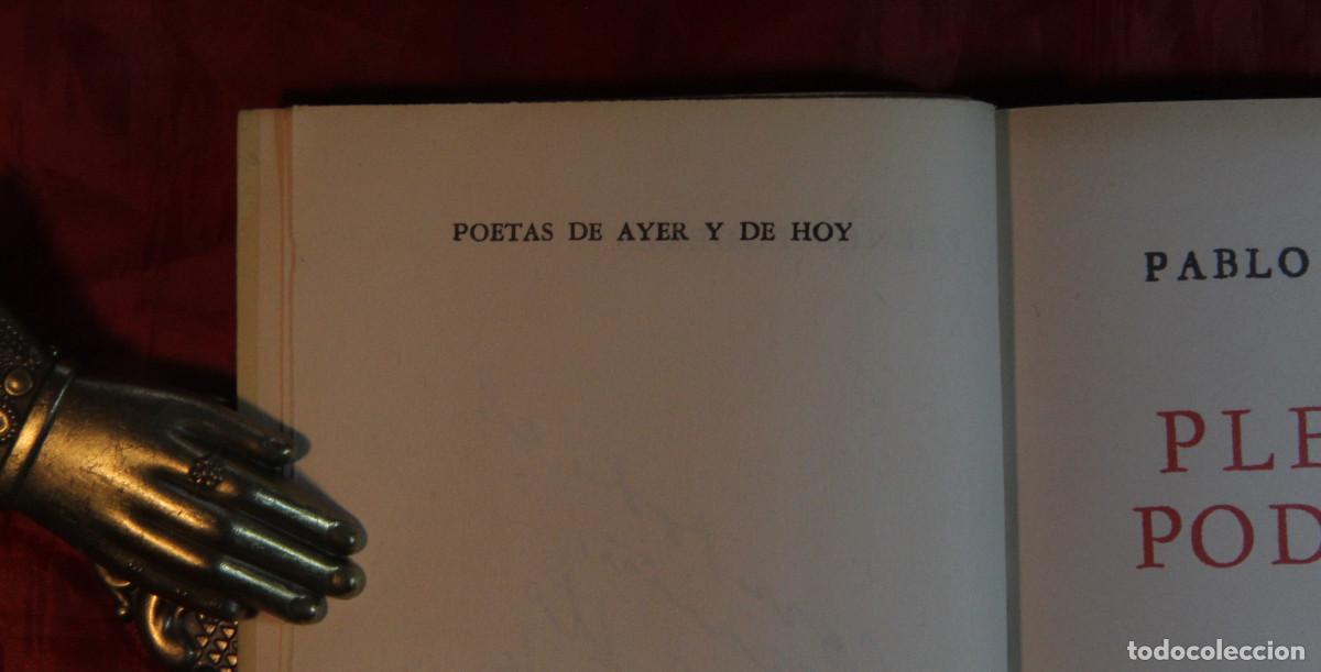 Libros de segunda mano: Pablo Neruda - Plenos poderes 1962 - Firmado y dedicado - Foto 7