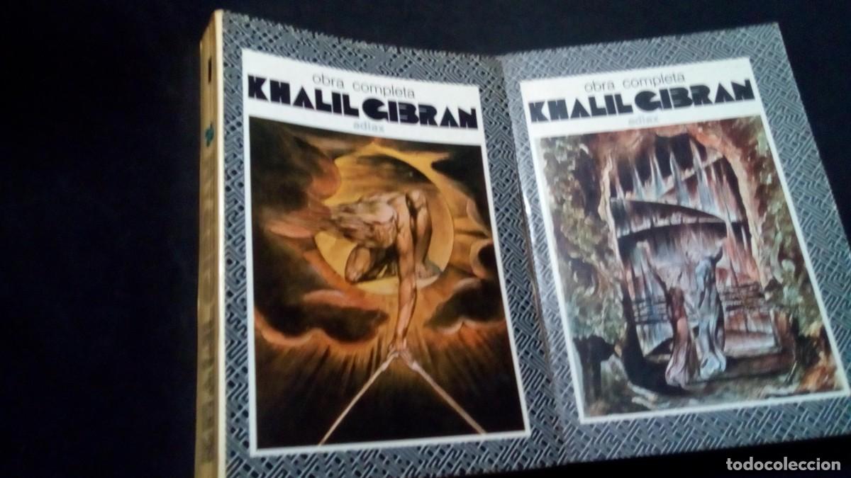 Libros de segunda mano: KHALIL GIBRAN-OBRAS COMPLETAS-VOLUMEN I Y II--MUY BUEN ESTADO