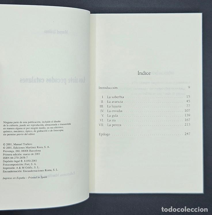 Libros de segunda mano: Los Siete Pecados Catalanes - Foto 2