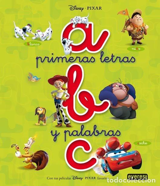 Libros de segunda mano: Abc Disney. Primeras Letras y Palabras - Walt Disney - Editorial Everest - &Aacute;lbumes