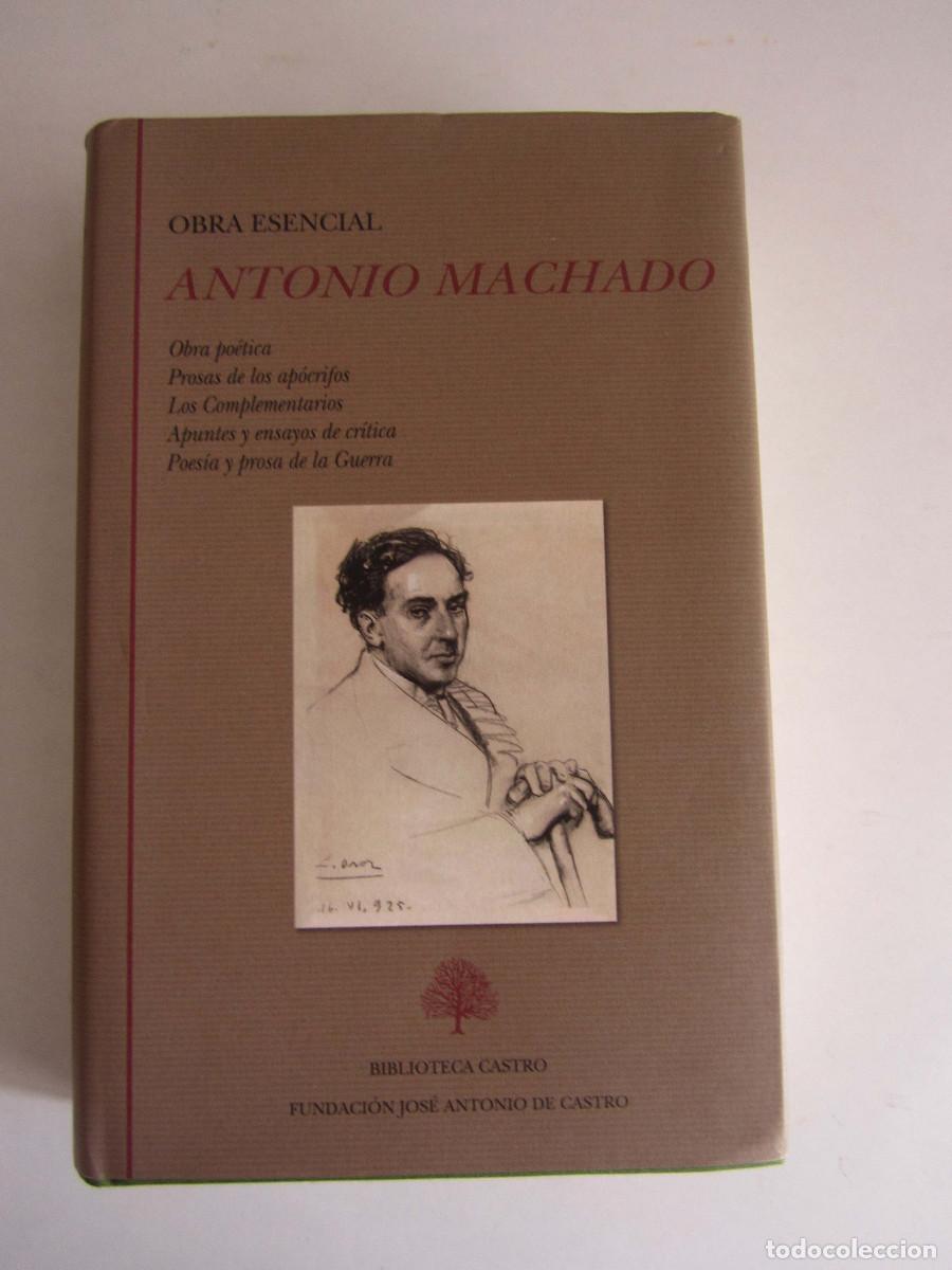 Libros de segunda mano: Antonio Machado. Obra esencial. Biblioteca Castro. Po&eacute;tica. Los complementarios. Etc...