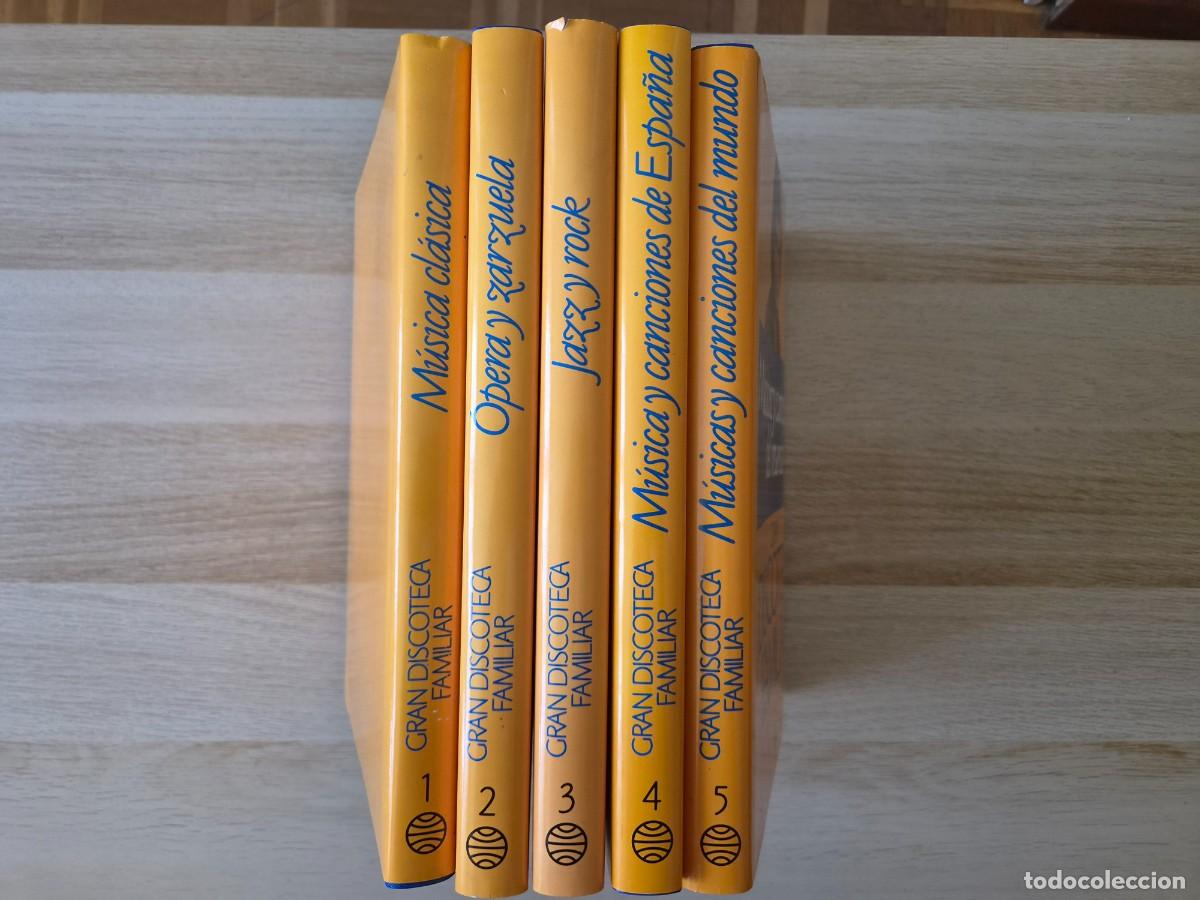 Libros de segunda mano: Colecci&oacute;n Gran Discoteca Familiar 5 Libros