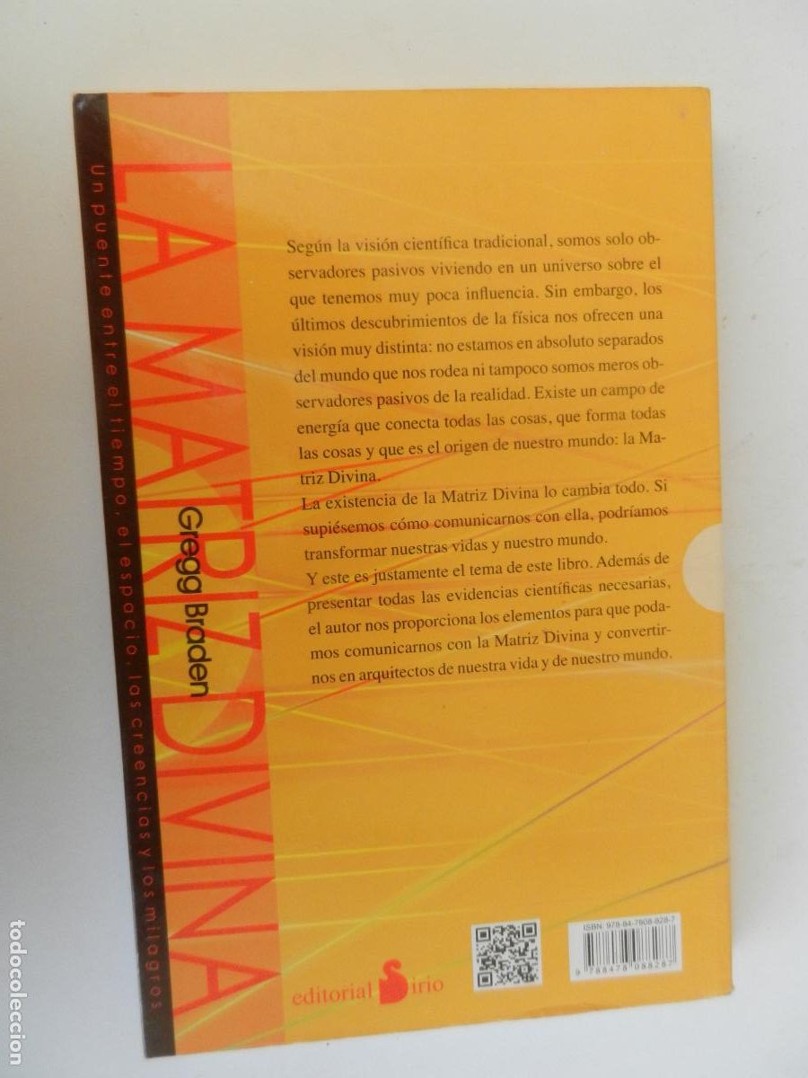 Libros de segunda mano: LA MATRIZ DIVINA - GREGG BRADEN - SIRIO 2012 - Foto 6