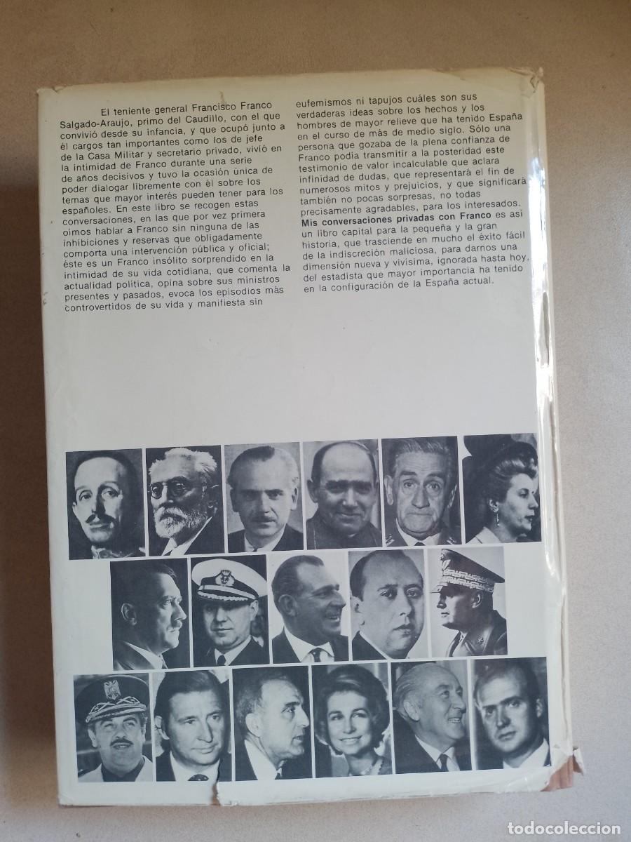 Libros de segunda mano: MIS CONVERSACIONES PRIVADAS CON FRANCO - Foto 3