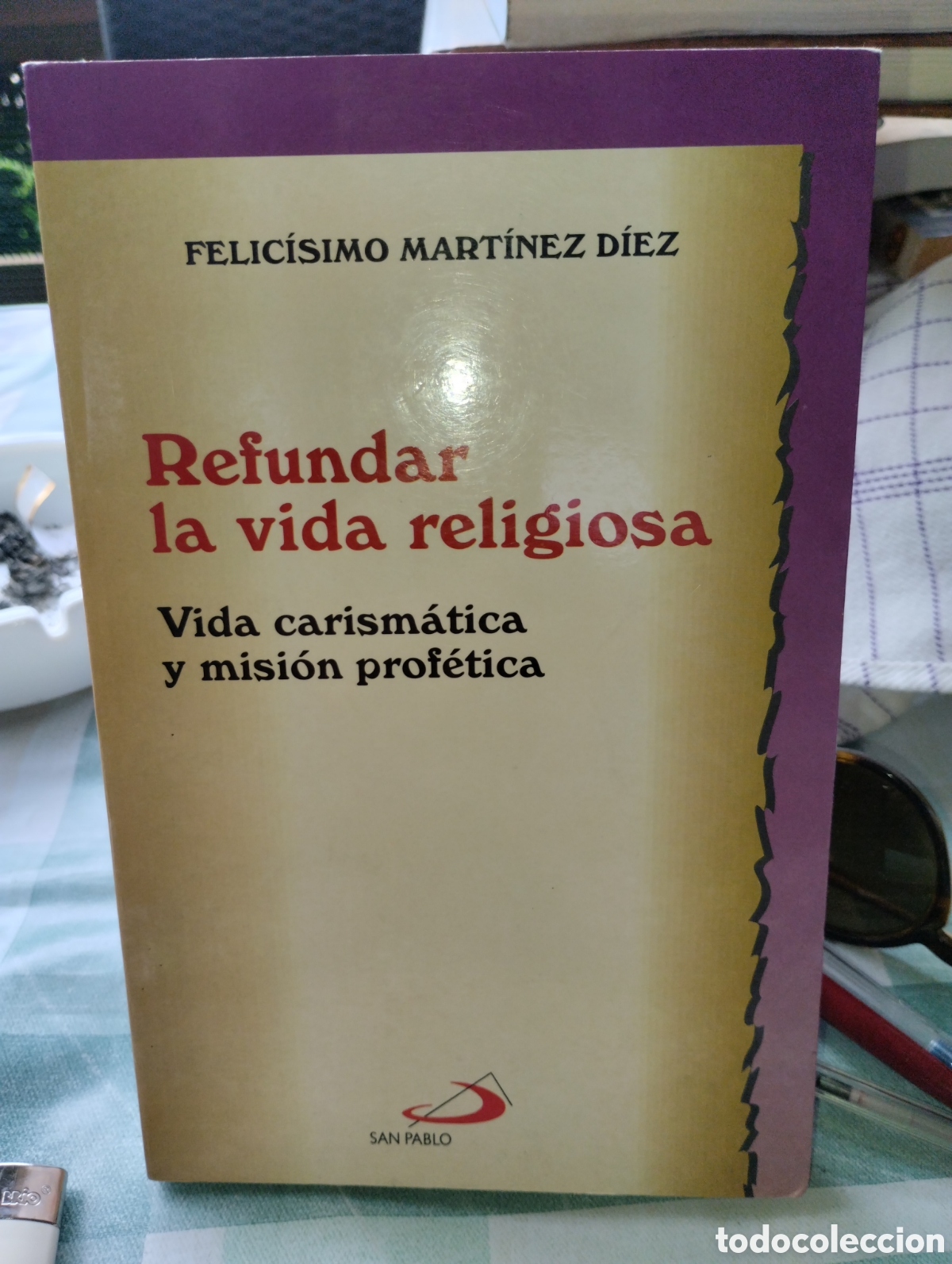 Libros de segunda mano: REFUNDAR LA VIDA RELIGIOSA, FELIC&Iacute;SIMO MART&Iacute;NEZ DIEZ