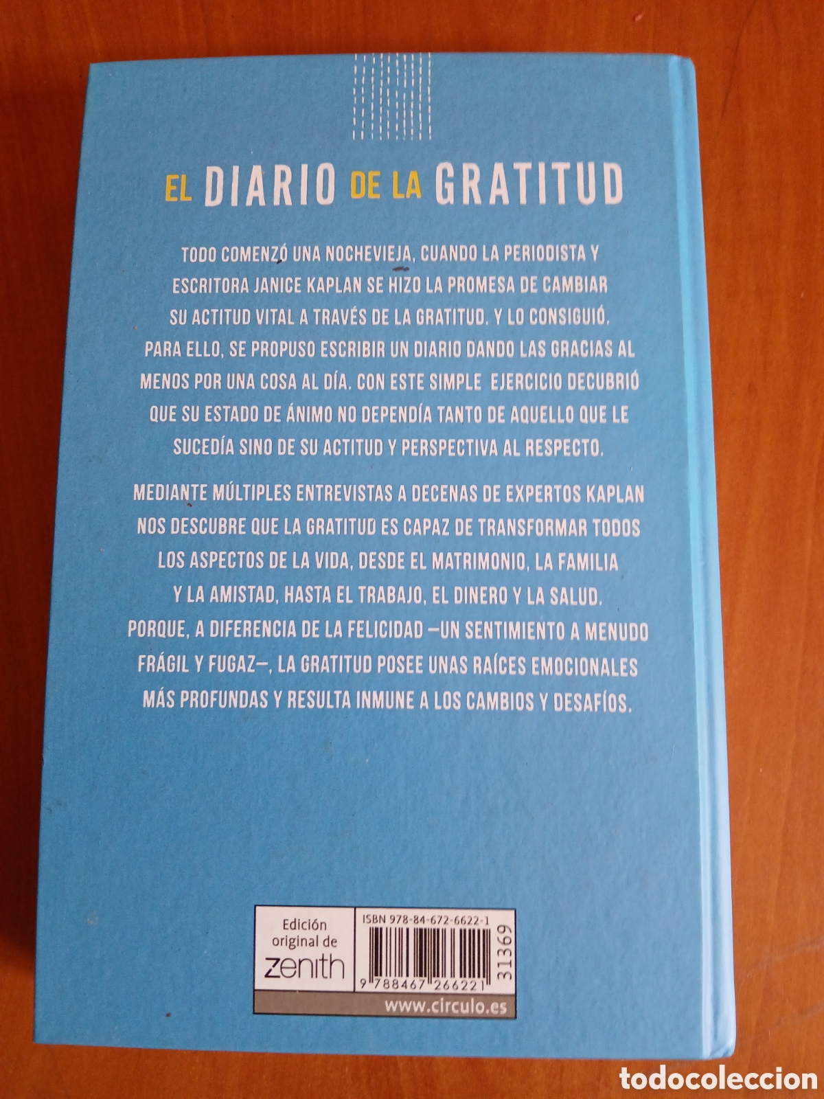 Libros de segunda mano: El Diario de la Gratitud. Janice Kaplan. - Foto 2