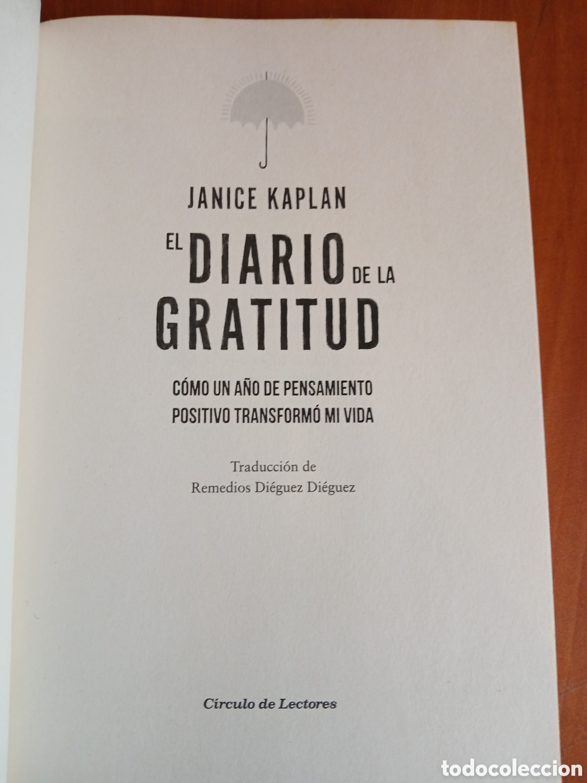 Libros de segunda mano: El Diario de la Gratitud. Janice Kaplan. - Foto 3