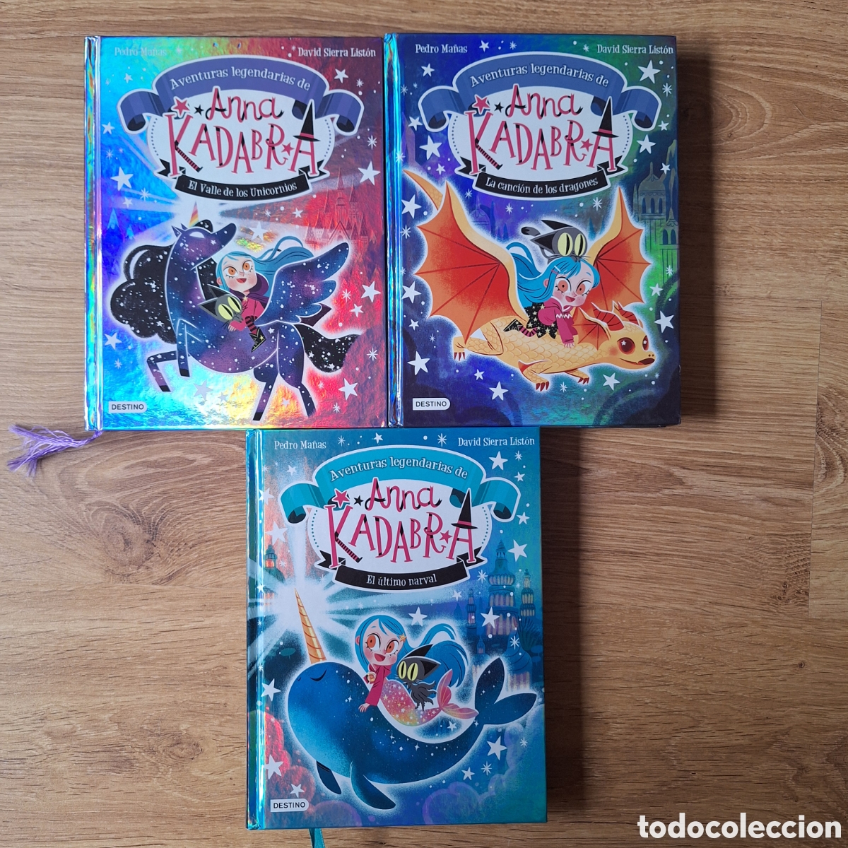 Libros de segunda mano: Anna Kadabra - 1, 2 y 3 (tapa dura) - Pedro Ma&ntilde;as y David Sierra List&oacute;n
