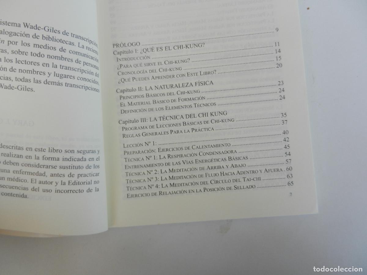 Libros de segunda mano: LOS ELEMENTOS PRACTICOS DE CHI-KUNG - GARY J CLYMAN EDICIONES TAO 2001 - Foto 4