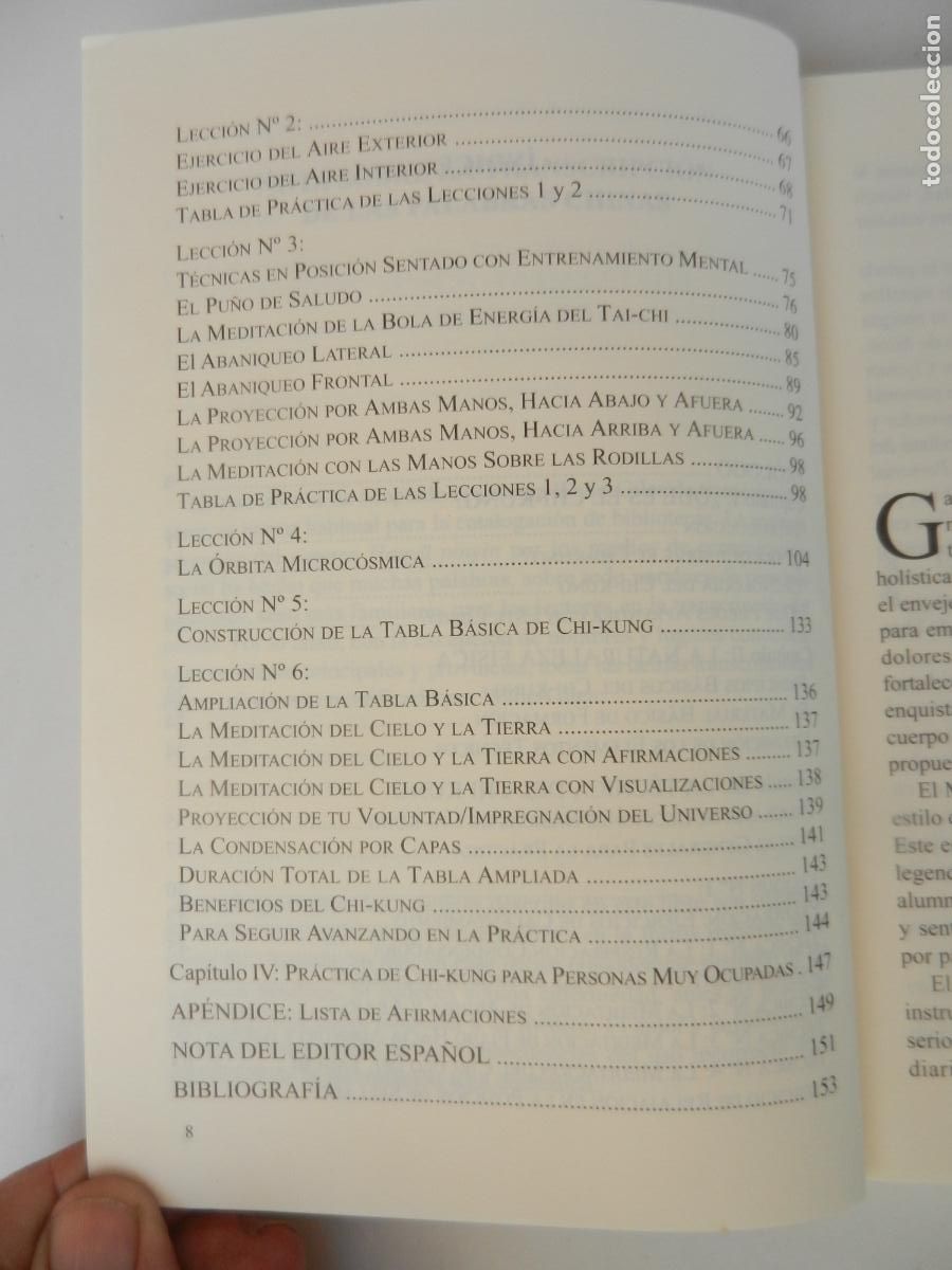 Libros de segunda mano: LOS ELEMENTOS PRACTICOS DE CHI-KUNG - GARY J CLYMAN EDICIONES TAO 2001 - Foto 5