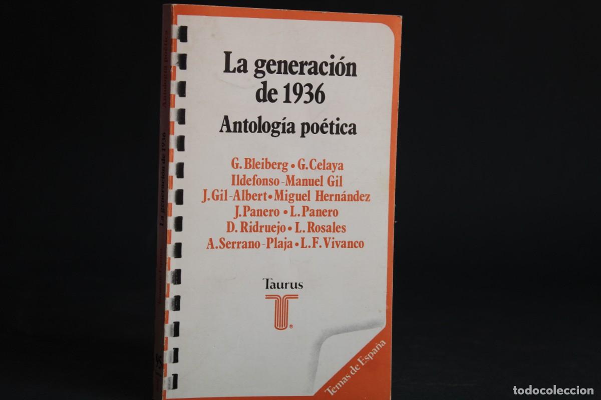 Libros de segunda mano: LA GENERACION DE 1936 / ANTOLOGIA POETICA