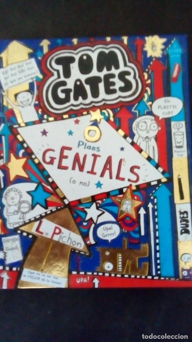 Libros de segunda mano: PLANS GENIALS (O NO)-TOM GATES-EN CATAL&Aacute;N-COMO NUEVO