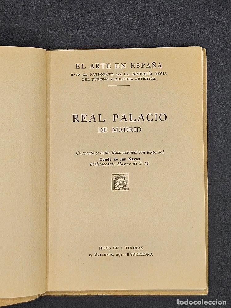 Libros de segunda mano: Real Palacio de Madrid - El arte en Espa&ntilde;a