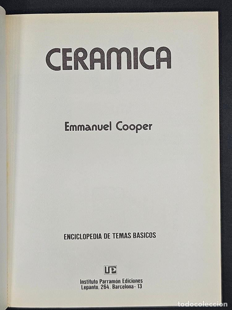 Libros de segunda mano: CERAMICA por Emmanuel Cooper Enciclopedia de temas b&aacute;sicos - Foto 2