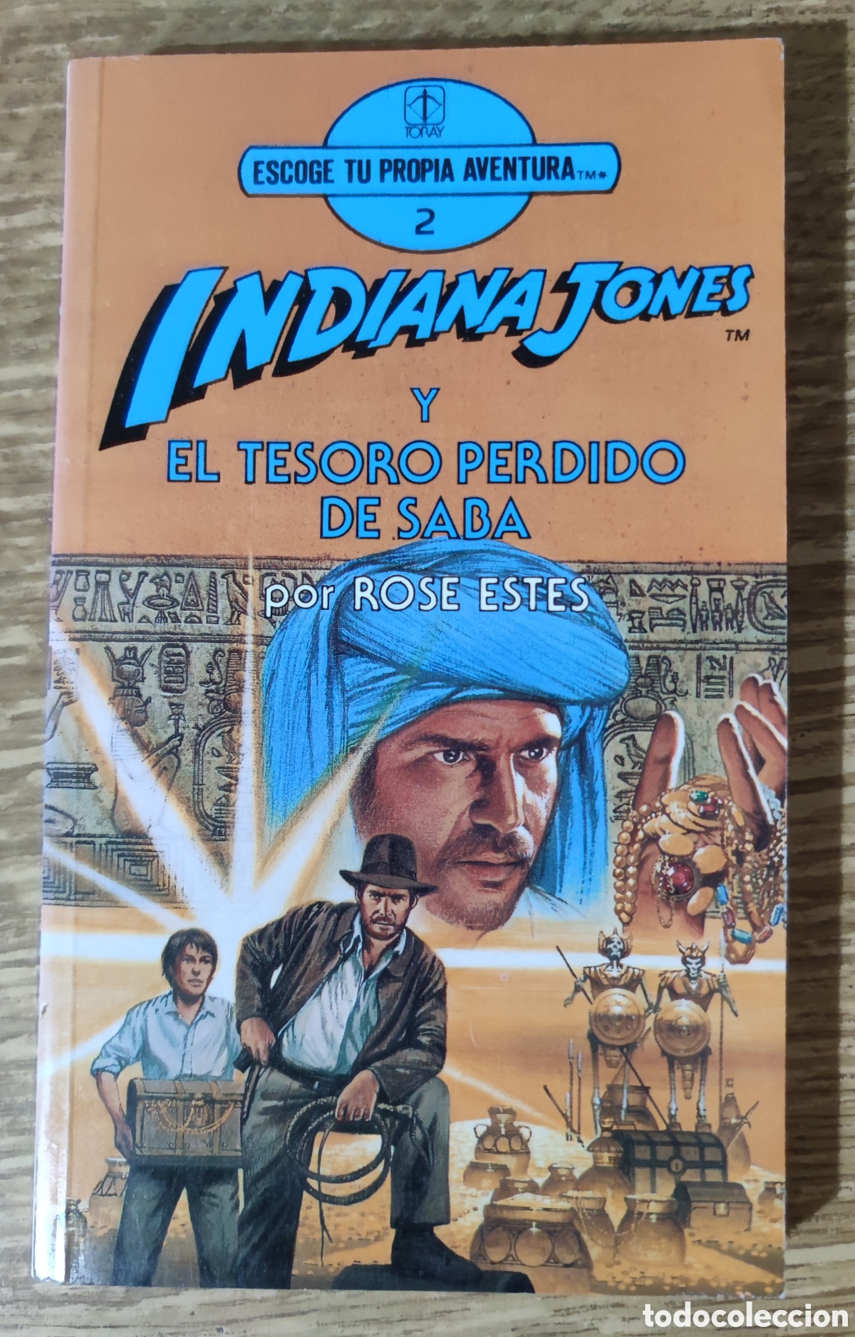 Libros de segunda mano: Libro - Indiana Jones y el tesoro perdido de Saba (1989) Rose Estes