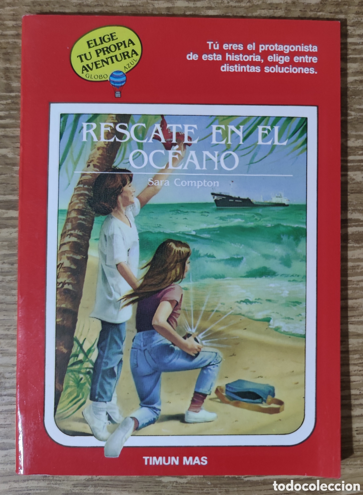 Libros de segunda mano: Libro - Rescate en el oc&eacute;ano. Elige tu propia aventura. Globo Azul n&ordm; 40 (1991) Timun Mas
