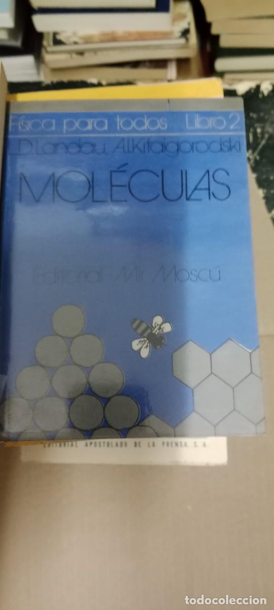 Libros de segunda mano: MOL&Eacute;CULAS POR L.D. LANDAU Y A.L. KITAIGORODSKY / LIBRO GG-QQ77