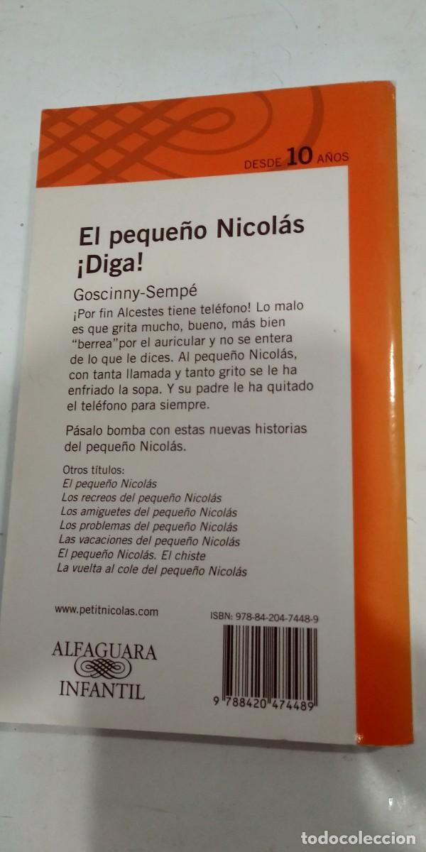 Libros de segunda mano: El peque&ntilde;o Nicol&aacute;s Diga Goscinny-Sempe - Foto 2