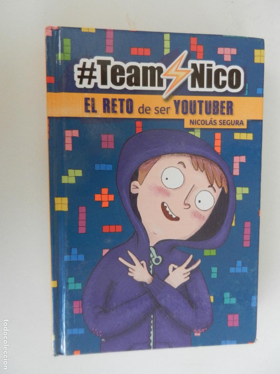 Libros de segunda mano: TEAM NICO - EL RETO DE SER YOUTUBER - NICOL&Aacute;S SEGURA - BEASCOAS 2020.