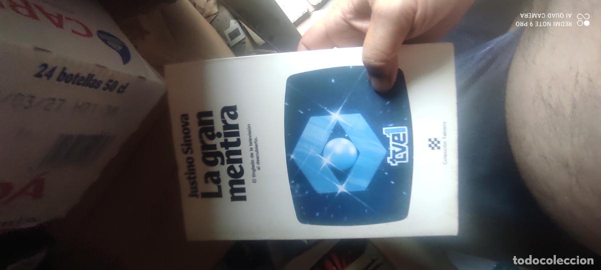 Second hand books: LA GRAN MENTIRA. EL TINGLADO DE LA TELEVISI&Oacute;N AL DESCUBIERTO. Justino Sinova