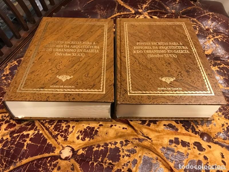 Libros de segunda mano: Fontes Escritas para a Historia Da Arquitectura e Do Urbanismo en Galicia - Aa.vv - Xunta de Galicia