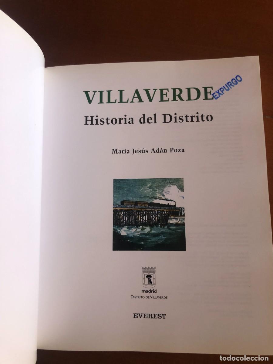 Libros de segunda mano: Villaverde, historia del distrito - Foto 3