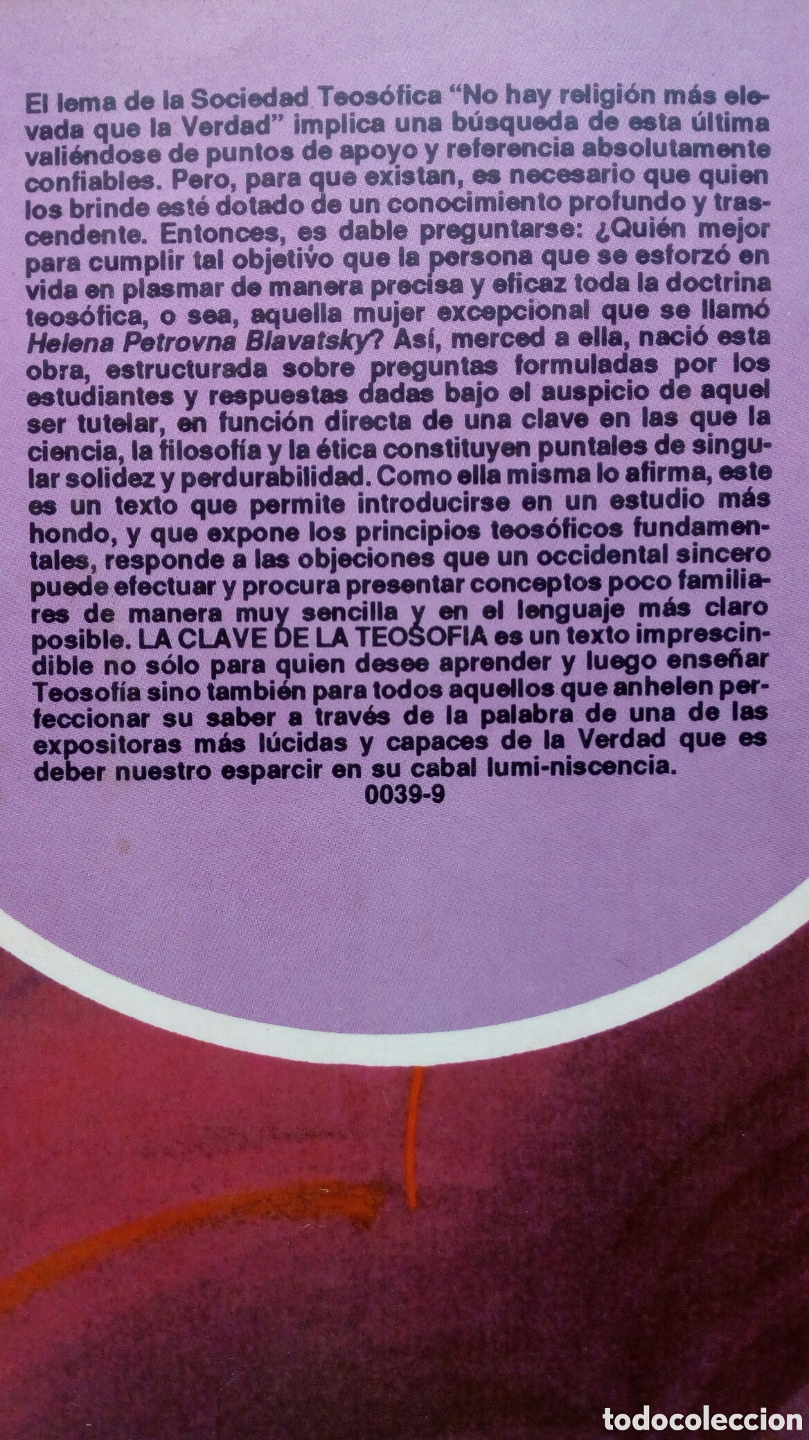 Libros de segunda mano: La clave de la Teosof&iacute;a. H. P. Blavatsky. - Foto 3