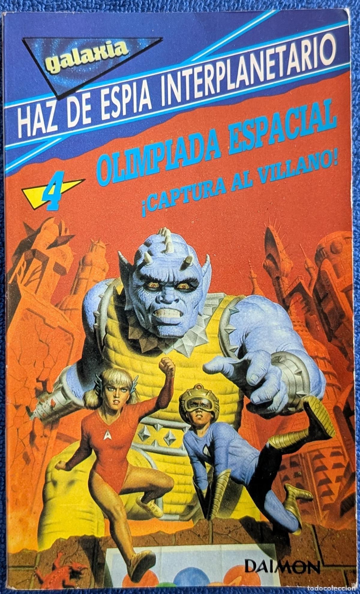Libros de segunda mano: Olimpiada Espacial - Haz de esp&iacute;a interplanetario n&ordm; 4 - Galaxia - Ediciones Daimon (1987)