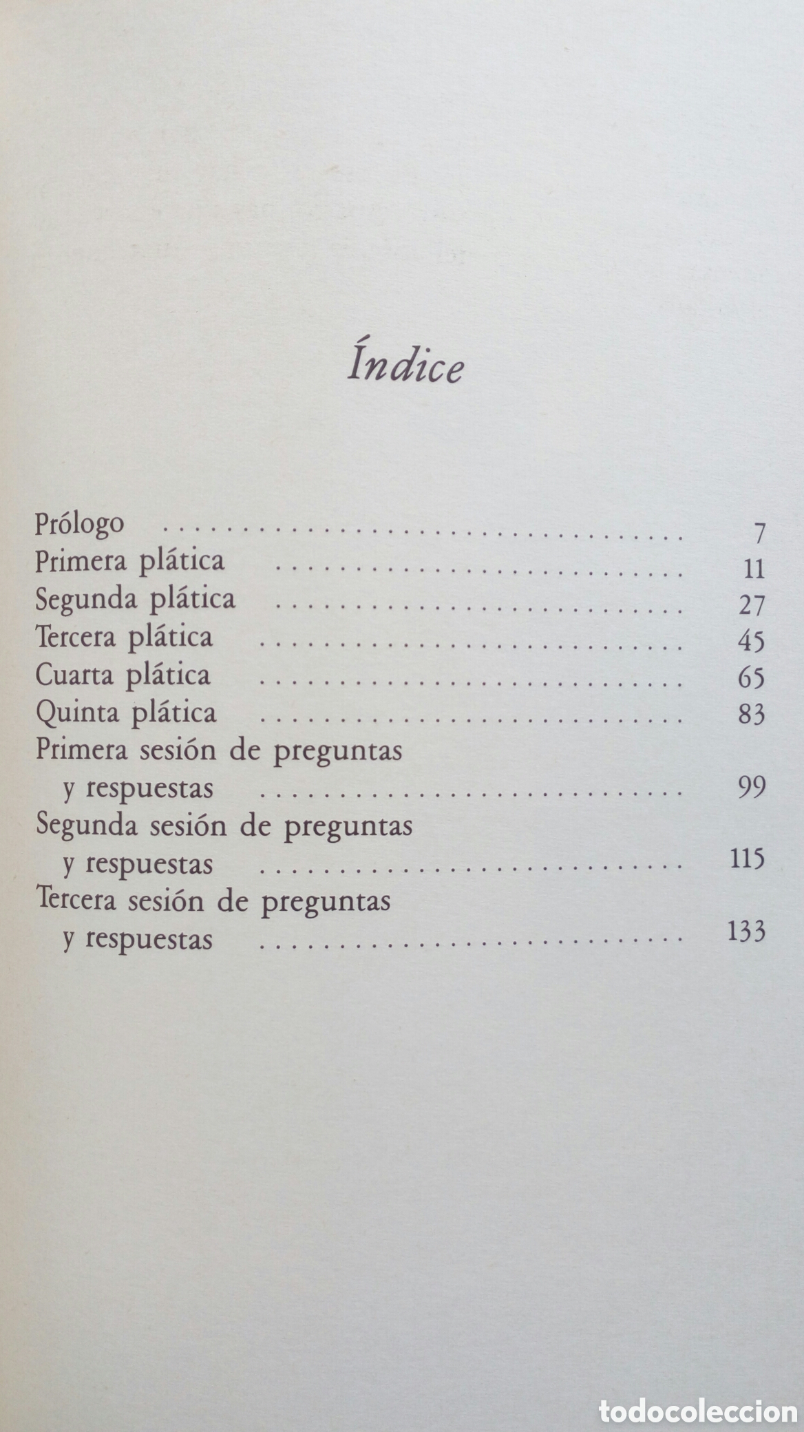 Libros de segunda mano: &Uacute;ltimas pl&aacute;ticas en Saanen. Krishnamurti. - Foto 4