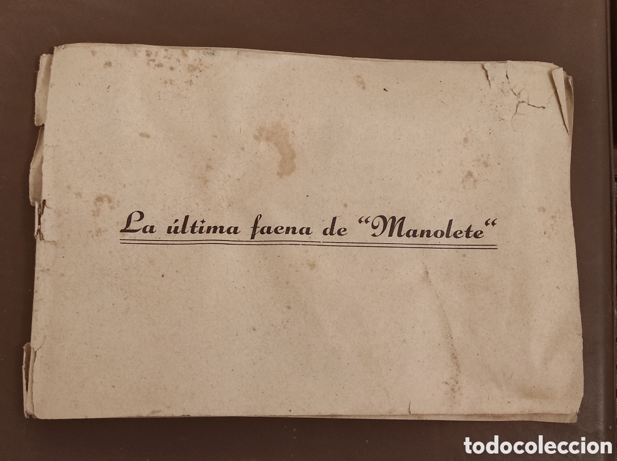 Libros de segunda mano: LA &Uacute;LTIMA FAENA DE MANOLETE. JOSE LUIS MU&Ntilde;OZ. EMILIO DANEO.