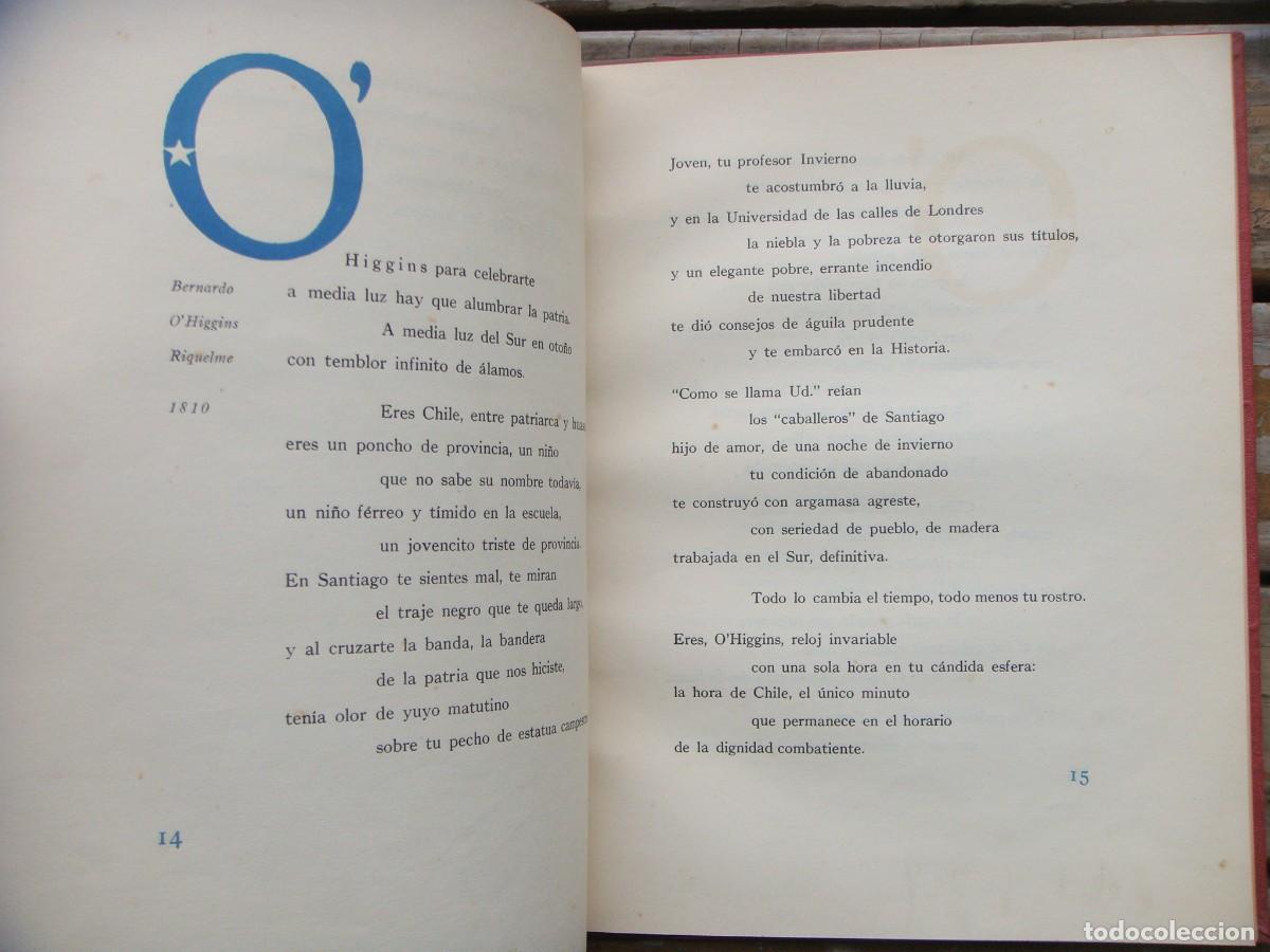 Libros de segunda mano: Pablo Neruda: DULCE PATRIA. Primera edicion - Foto 6