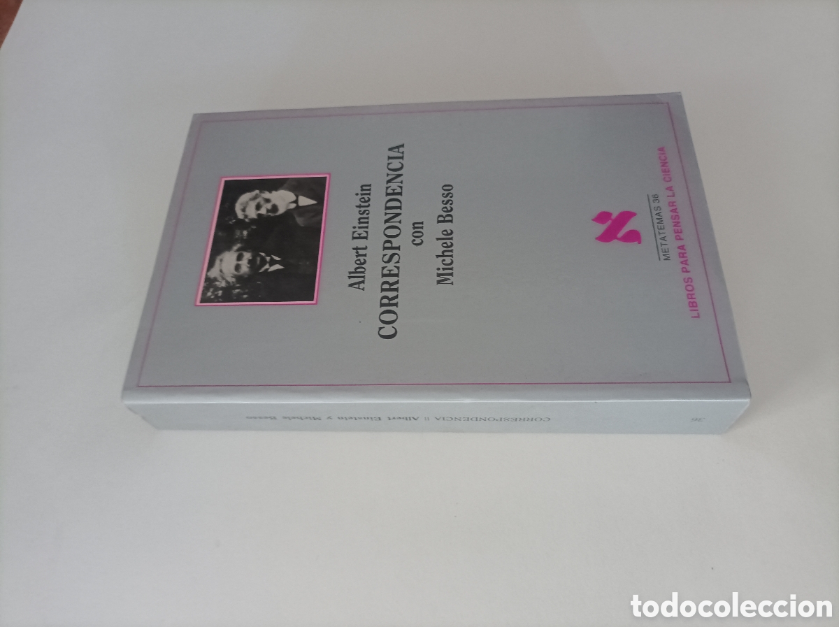 Libros de segunda mano: Albert Einstein correspondencia con Michele Besso - Foto 2