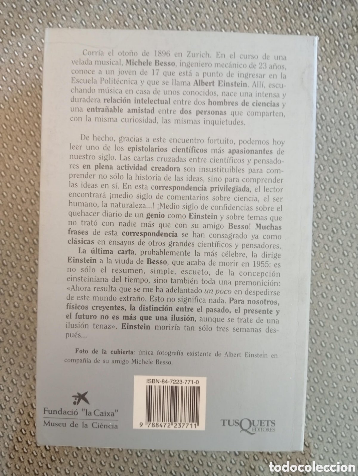 Libros de segunda mano: Albert Einstein correspondencia con Michele Besso - Foto 12