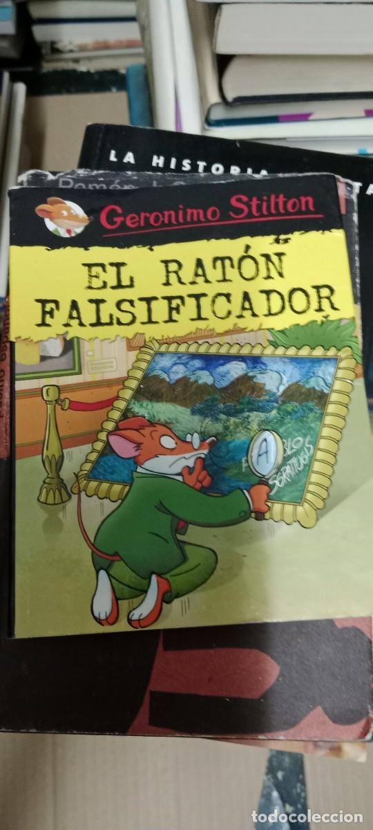 Libros de segunda mano: EL RATON FALSIFICADOR GERONIMO STILTON LIBRO C-333