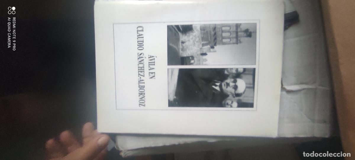 Libros de segunda mano: &Aacute;VILA EN CLAUDIO S&Aacute;NCHEZ-ALBORNOZ. DICUMENTOS SEPARATA DIARIO DE AVILA N&ordm; 9, 1993
