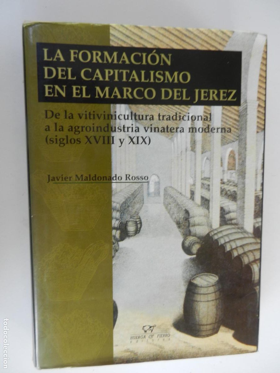 Libros de segunda mano: LA FORMACI&Oacute;N DEL CAPITALISMO EN EL MARCO DEL JEREZ - JAVIER MALDONADO ROSSO -1999- HUERGA FIERRO -